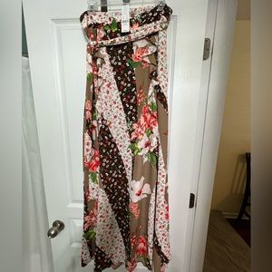 NW T - BEAUTIFUL NYC Multi-pattern Skirt